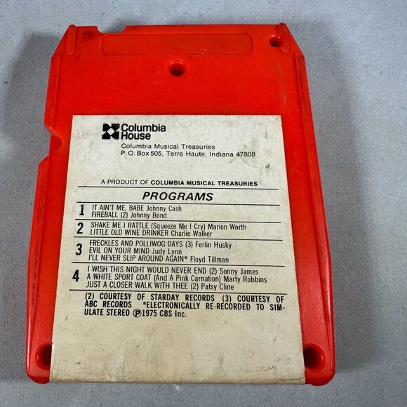 Nashville Saturday Night A Columbia Musical Treasury 8-Track Vol 7 Columbia Hous - Picture 2 of 4